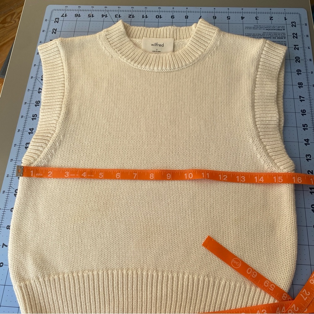 Aritiza Wilfred | Sweater Vest Size Small - Picture 7 of 11